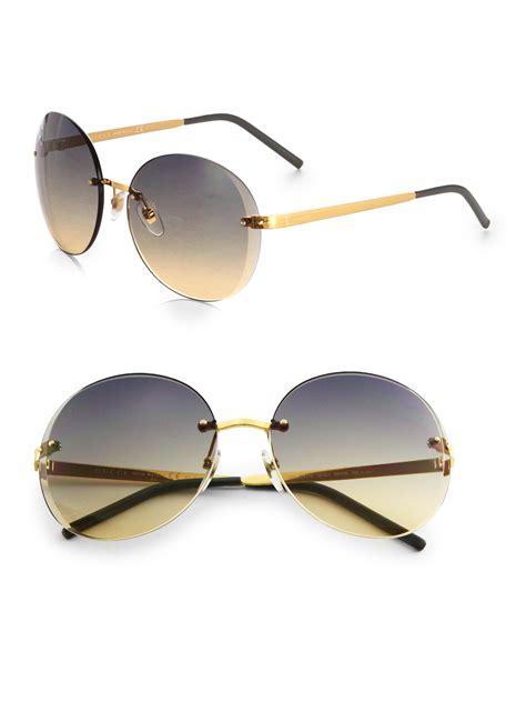 gucci round black and gold sunglasses|shop gucci sunglasses online.